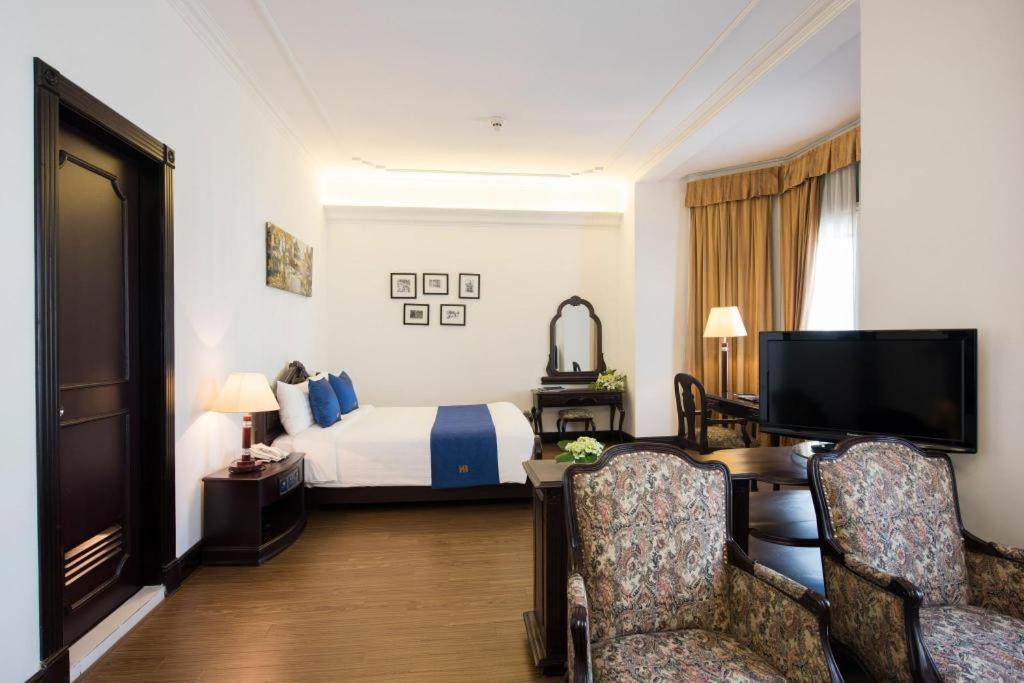 Hoa Binh Hotel Hanói Exterior foto